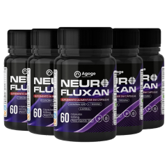 Seis potes Neurofluxan